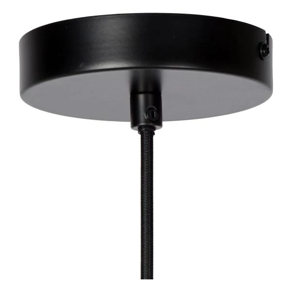 Lucide JOANET - Pendant light - Ø 22 cm - 1xE27 - Smoke Grey - detail 1